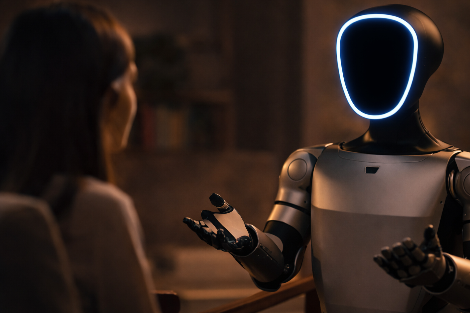 Terapeuta słuchający z uwagą i szacunkiem